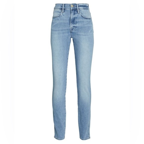 FRAME Le High Skinny Double Needle Jeans Tropic 25 - Picture 5 of 13